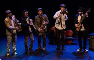 Cartel de Berzosax Ensemble en El Corral de las Cigüeñas