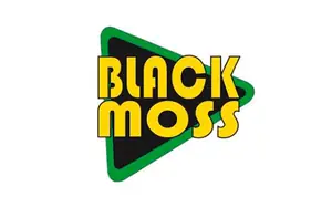 Cartel de Black Moss en El Corral de las Cigüeñas