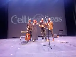 Cartel de Celtic Seas en El Corral de las Cigüeñas