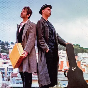 Cartel de Chino Swingslide + Totablues (Acústico) en El Corral de las Cigüeñas