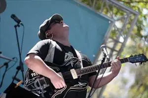 Cartel de El Pavoni & the Moonshine Tones en El Corral de las Cigüeñas