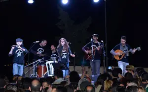 Cartel de Groovy Celtic Band en El Corral de las Cigüeñas