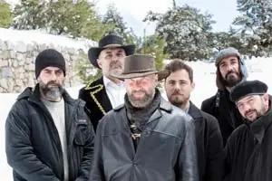 Cartel de La broma negra en El Corral de las Cigüeñas