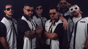 Cartel de LK Funk en El Corral de las Cigüeñas