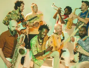 Cartel de OGUN AFROBEAT en El Corral de las Cigüeñas