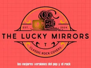 Cartel de The Lucky Mirrors en El Corral de las Cigüeñas